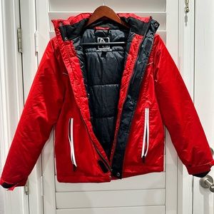 Youth Red Ski Jacket- Sz 10/M